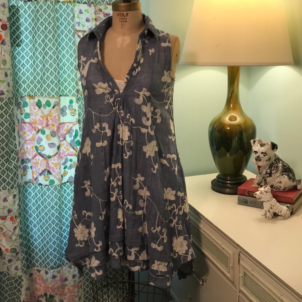 Anthropologie, Isabella Sinclair, Chambray dress